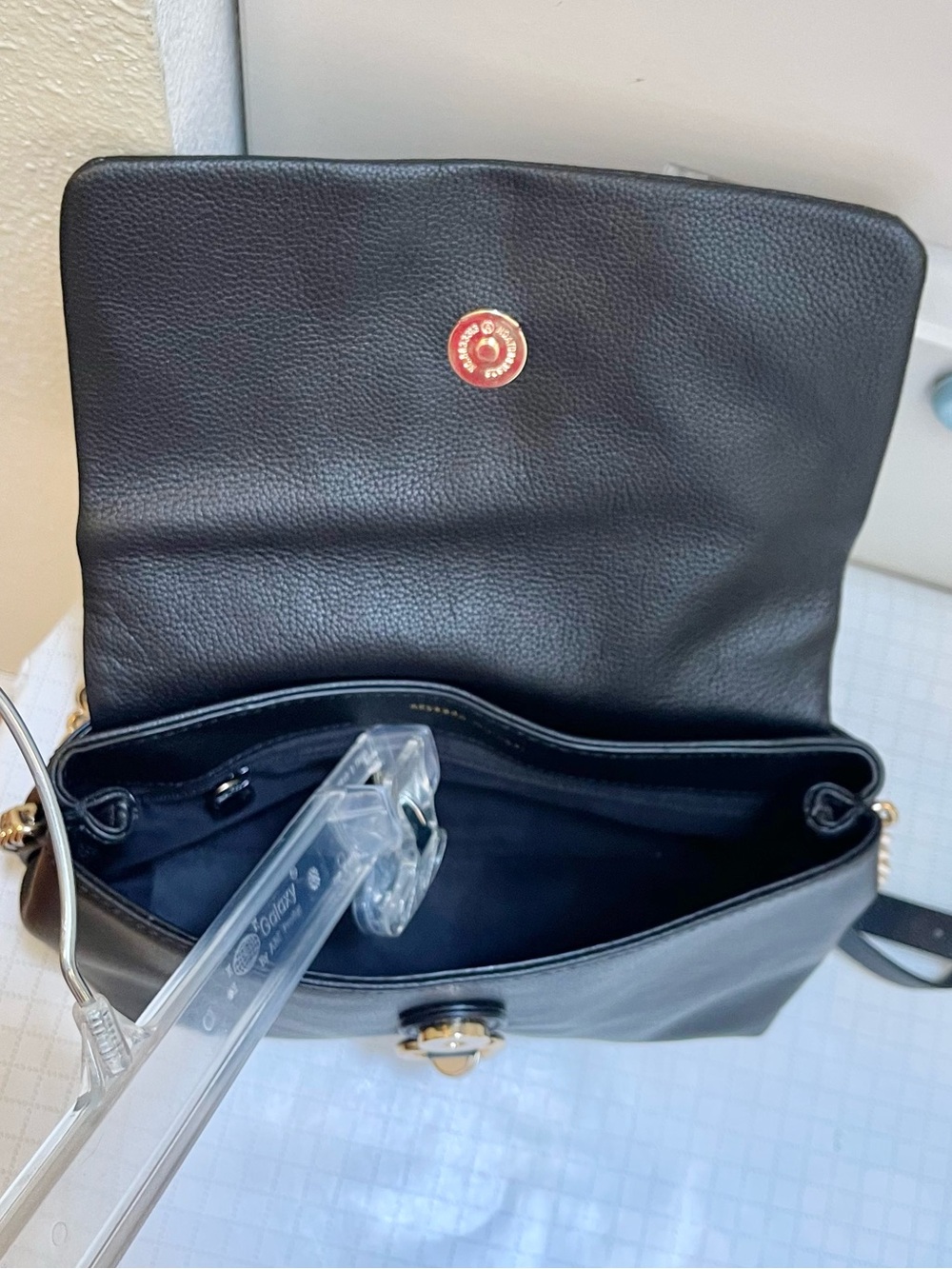 Authentic Rebecca Minkoff leather flap crossbody bag - Picture 11 of 16